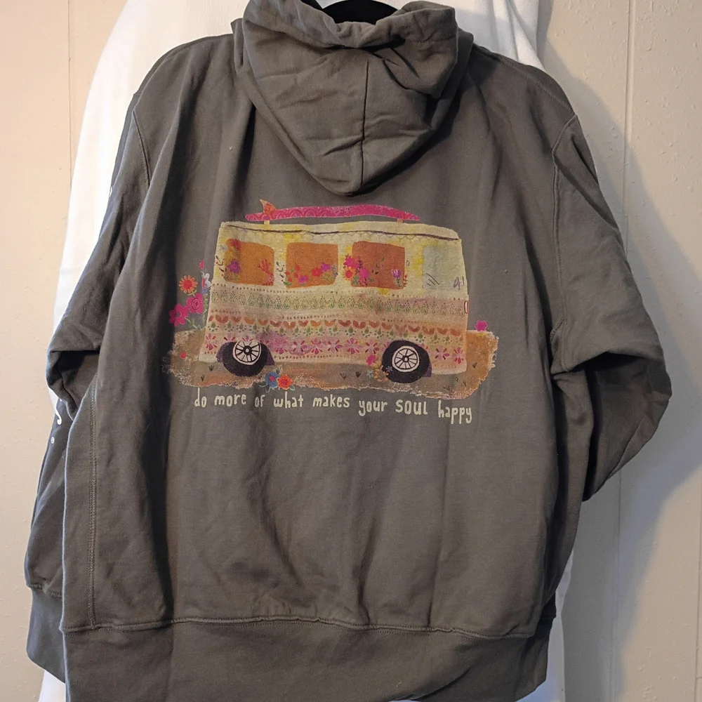 Natural Life Gray Hoodie for Men - Picture 7 of 7